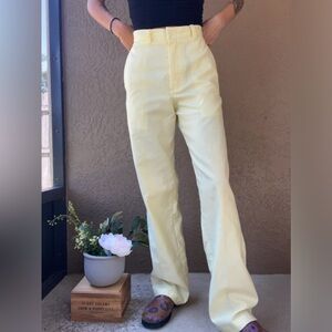 💚clearance 💚 dee cee 70’s lemon chinos